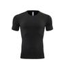 Herren Europäischer und Amerikanischer Stil Schnelltrocknendes Tarnmuster Patchwork Fitness-T-Shirt