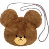 Nakajima Corporation Kuma No Gakkou Plush Shoulder Bag 201003-24 Bear Design Portable Accessory