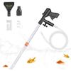 AIMOONSA 3-in-1 Aquarium Gravel Cleaner - Water Change, Sand Washing, No Electricity