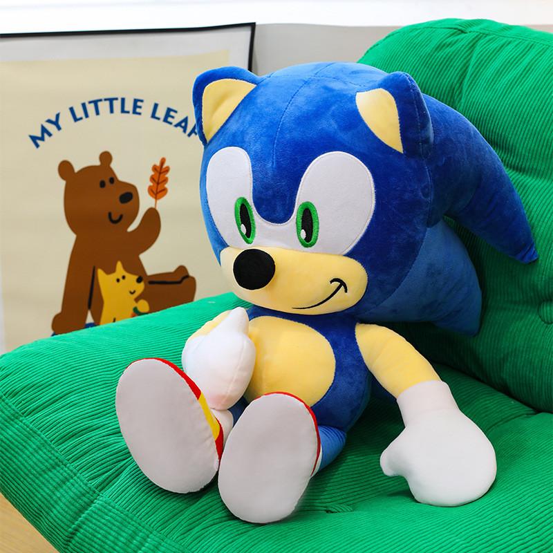 Sonic The Hedgehog Plush Toy Cartoon Gift For Kids Soft Cushion Pillow