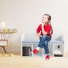 Kids Bookshelf with Reading Nook, Book Display Storage Organizer, Soft Cushioned Bench Seat, Corner Furniture, Modern Book Rack