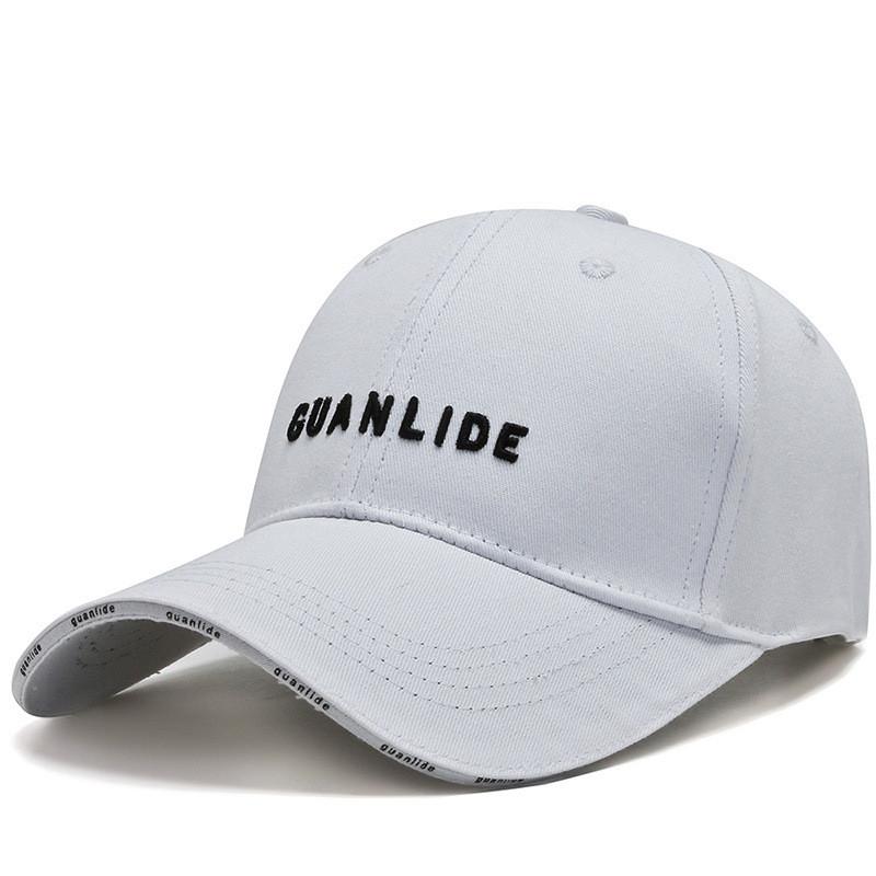Letter Guanlide Embroidery Baseball Cap Outdoor Adjustable Sun Protection Hat