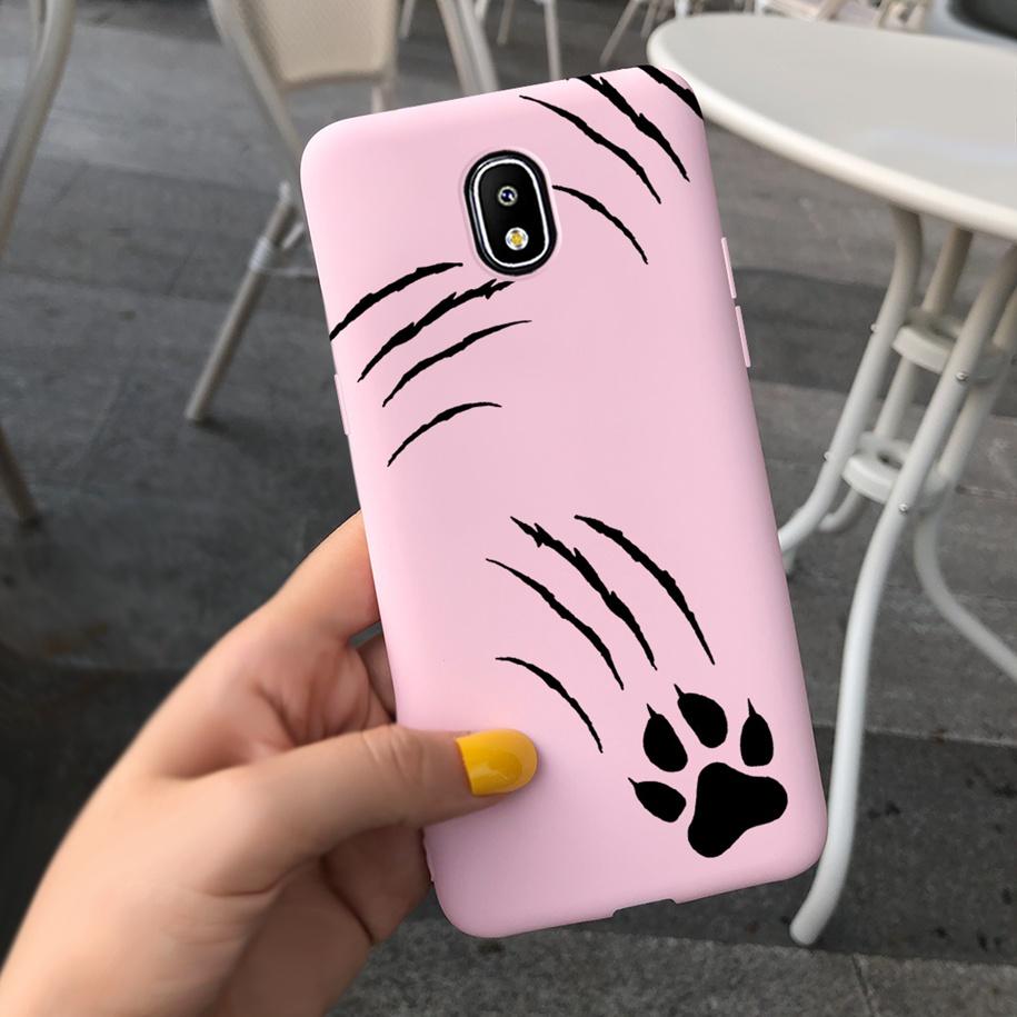 For Samsung Galaxy J5 2017 J530 SM-J530F Case Cute Cartoon Cats Unicorn Butterfly Bee Soft Cover for Samsung J5 2017 J530F Funda