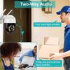 1080P PTZ Wifi IP Camera Outdoor Digital Zoom AI Human Detect Wireless Camera P2P Audio 2MP Security CCTV Camera