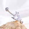 1Pcs 2026  Creative Heart-Shaped Spider Belly Button Ring – Stylish, Trendy Navel Piercing Jewelry