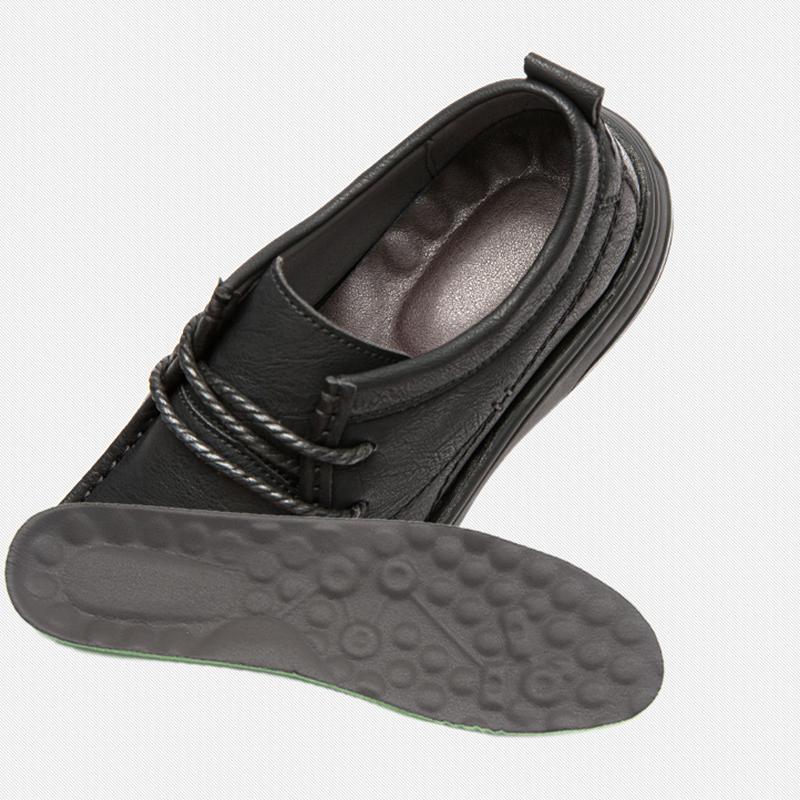 New Men's Casual Shoes Plus Size Leather Men's Shoes Outdoor Men's Flat Shoes Breathable Fashion Sneakers Man Boat Shoes