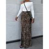 Women's Summer Leopard Print Elegant High-waist Skirt
