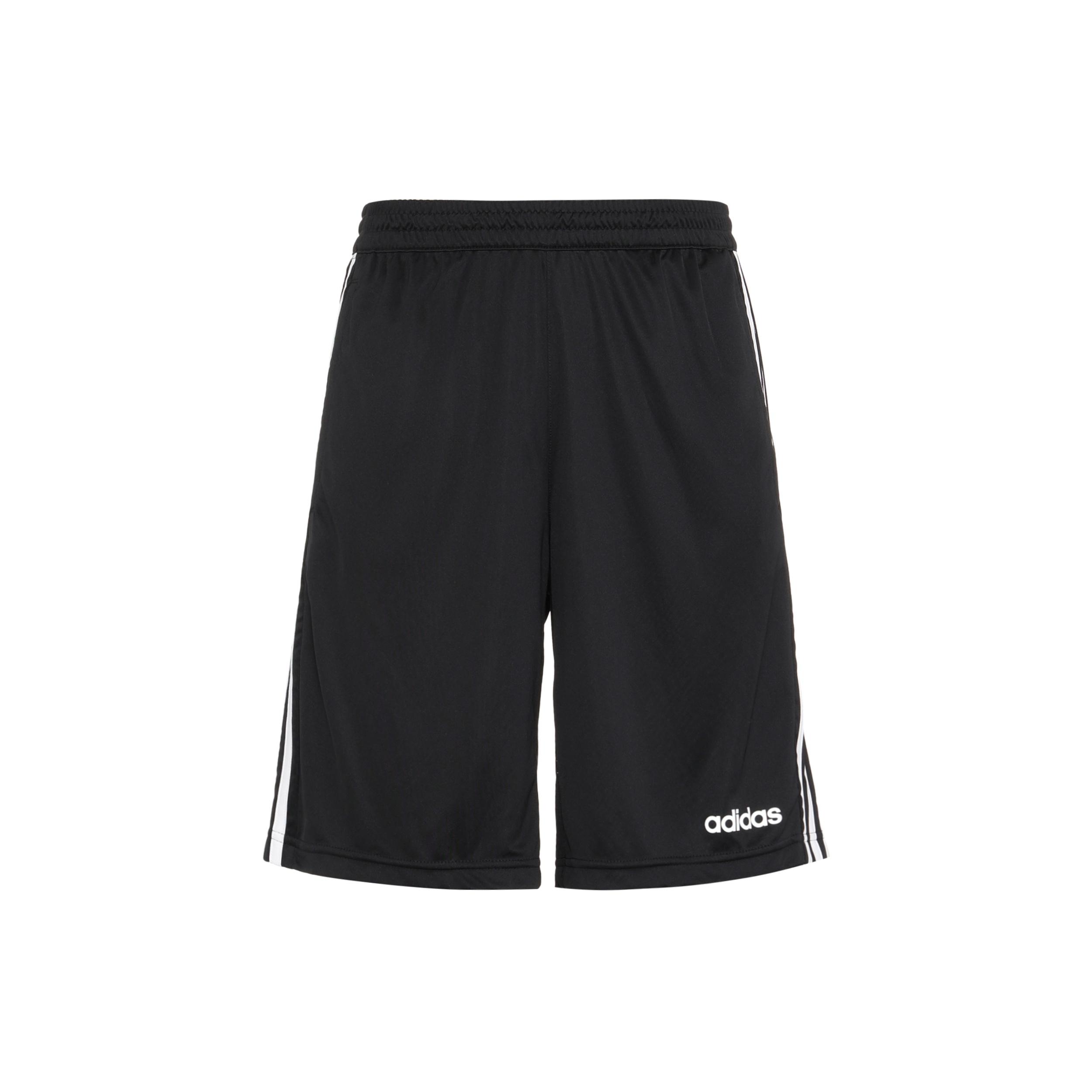 adidas Solid Color Breathable Sports Running Shorts Black Men s DT3050 S