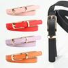 New Multi-color Pin Buckle Thin Belt Women's Fashion Versatile Decorative Dress Small Belt