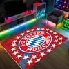 Tappeto in velluto di cristallo con design Bayern Monaco Accogliente Non?Tappeto Stampato Antiscivolo per Camera da Letto Soggiorno Ingresso