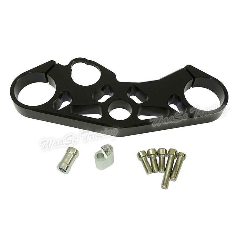 waase 51311-01H00 Front Fork Lowering Triple Tree Upper Top Clamp Yoke For SUZUKI GSXR600 GSXR750 K6 2006 2007 2008 2009 2010
