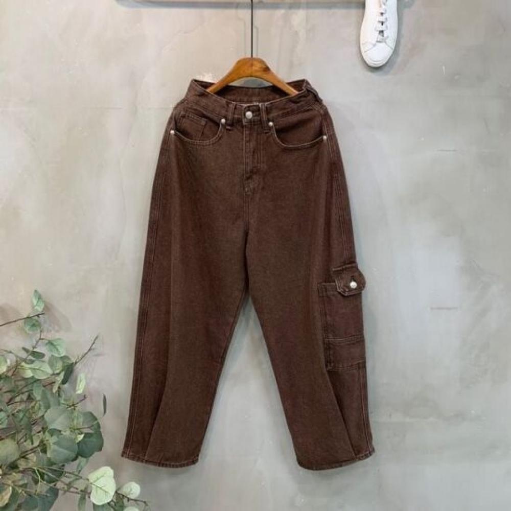 C S In The Room Men Ykk Zipper bruShed Cargo pantS 2Color