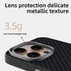 Magnetic Carbon Fiber Leather Phone Case for IPhone 16 15 Plus 14 13 Pro Max Hard Shell Protective Cover