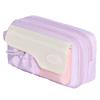 Multi-layered Macaron Color Pencil Bag Large Capacity Pen Pencil Case  Office
