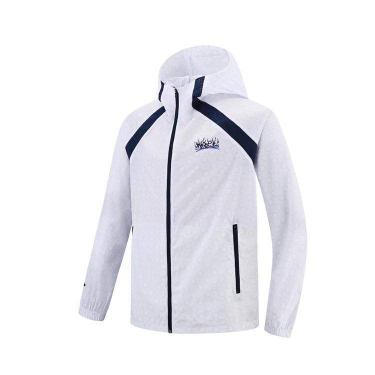 

Серия для настольного тенниса Li Ning Спортивный повседневный простой худи на молнии Удобный универсальный дышащий ветрозащитный унисекс верхняя одежда AFDVG77-1 XXL