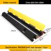 Rubber and Plastic Cable Protection Speed Bump