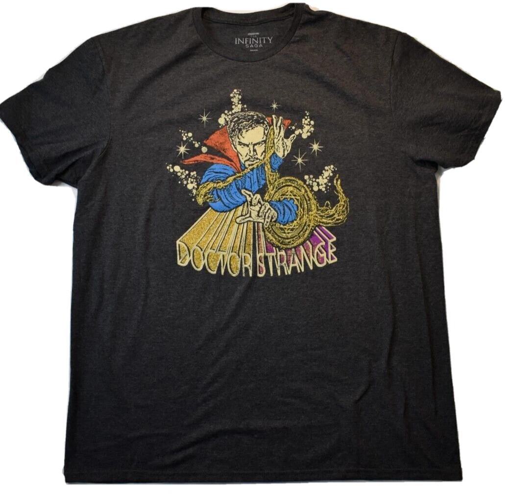 Marvel The Infinity Saga Womens Dr. Strange Charcoal Heather Shirt New 2XL 3XL