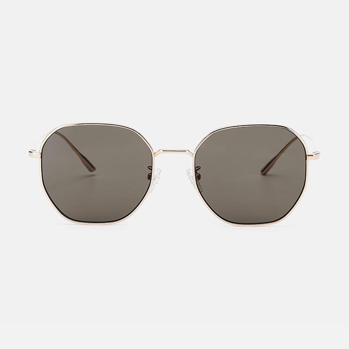 Byumaeb Octagon_Full Titanium Multi-Angle Sunglasses