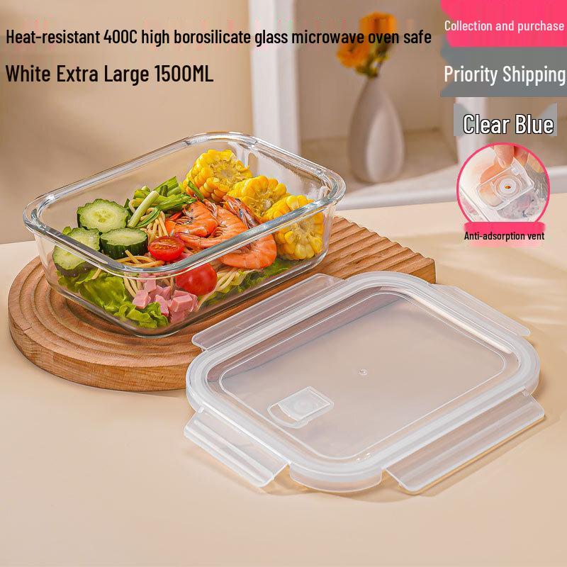 High Borosilicate Glass Food Storage Container