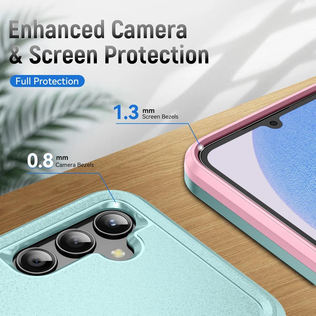 Capa armadura antiarranhões para Samsung Galaxy S24 Plus S23 FE S21 Ultra S22 S20 5G Capa de telefone celular Coque