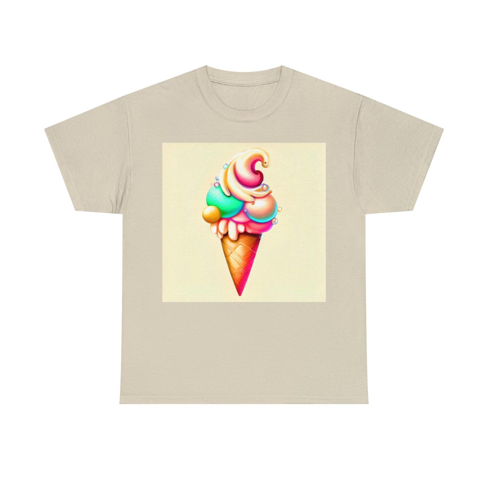 Girly Ice Cream Tee 160