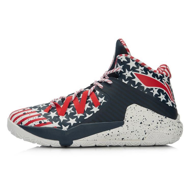 

Li Ning All In Team 3 Wade Collection Synthetic Leather Cushioning Slip Resistant Abrasion Resistant Rebound ABAL007-6 42