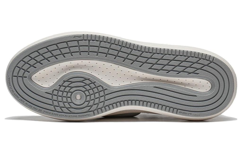 Li Ning Yun You C4D Comfortable Slip Resistant Low top Skateboard Shoes Women's Gray AZGT090-3