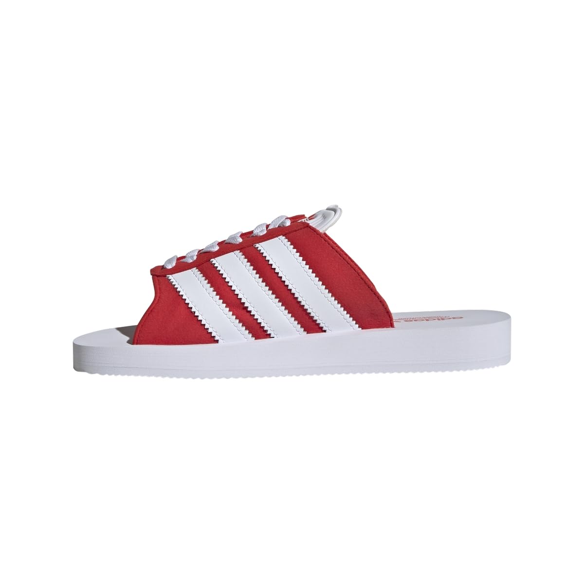

Adidas Originals Gazelle Beach Size Japan Slides, Red/Footwear White/Footwear White, JQ7424, 25.5cm,