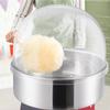 Electric Cotton Candy Machine, 1000W Candy Floss Maker, Commercial Cotton Candy Machine with Cover, Stainless Steel Bowl, and Sugar Scoop, Perfect for