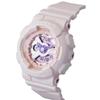 Casio Baby-G Analog Digital Resin Strap Pink Dial Quartz BA-110AH-4A 100M Women's Watch