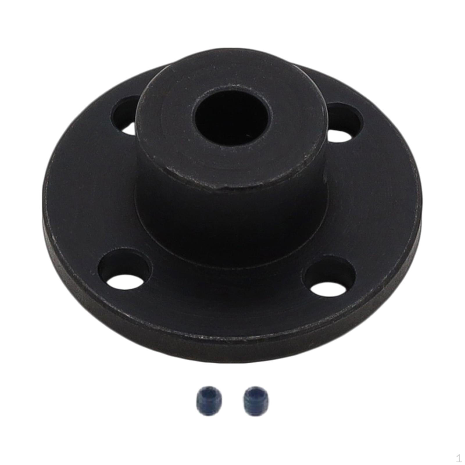 Фланцевый соединитель вала Соединитель Прочные детали Аксессуары с крепежным винтом DIY 6mm