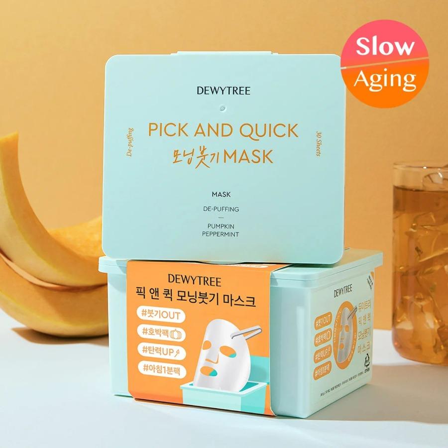 Dewytree Pick and Quick Calming Full Mask Sheet (Morning Care) 30P