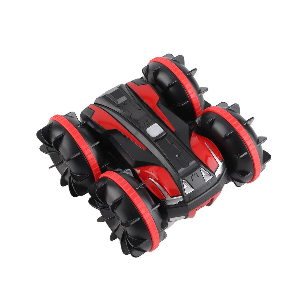 2.4G Amphibious Remote Control Car Land Water RC Stunt Car Toy Children Birthday GiftRed