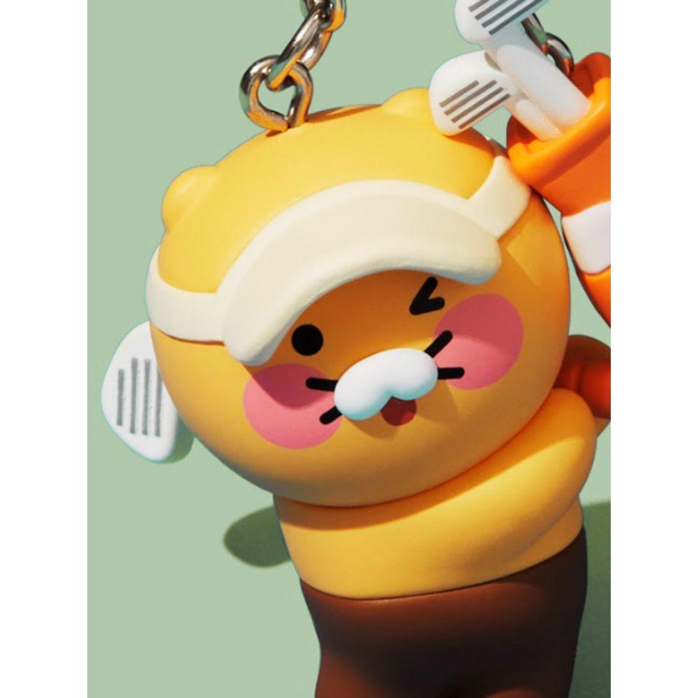 Kakao Friends Sports Figure Keychain Golf_Chunshik