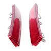 For Land Rover Discovery 4 2009 2010-2016 Car Left/Right Car Rear Bumper Reflector Red Lens Tail Reflective Stikers Parking
