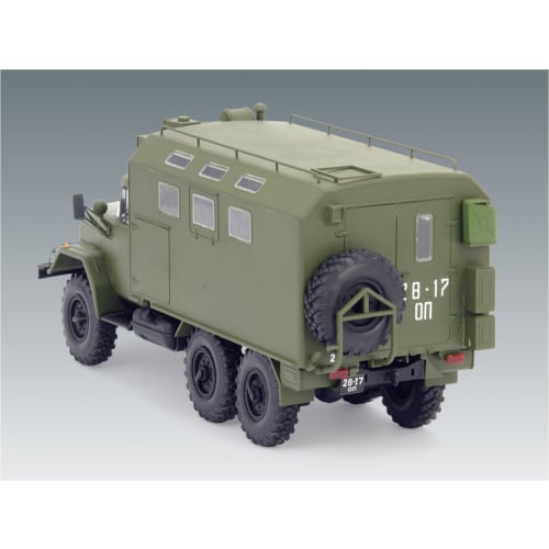 ICM 1/35 Soviet ZiL-131 KShM Command Vehicle Plastic Model