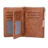 RFID blocking women wallet pu leather large capacity zipper credit card holder purse wallets