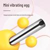 Deba Silver Mini Rechargeable Bullet Vibrator - Adult Flirtation & Massage Stick