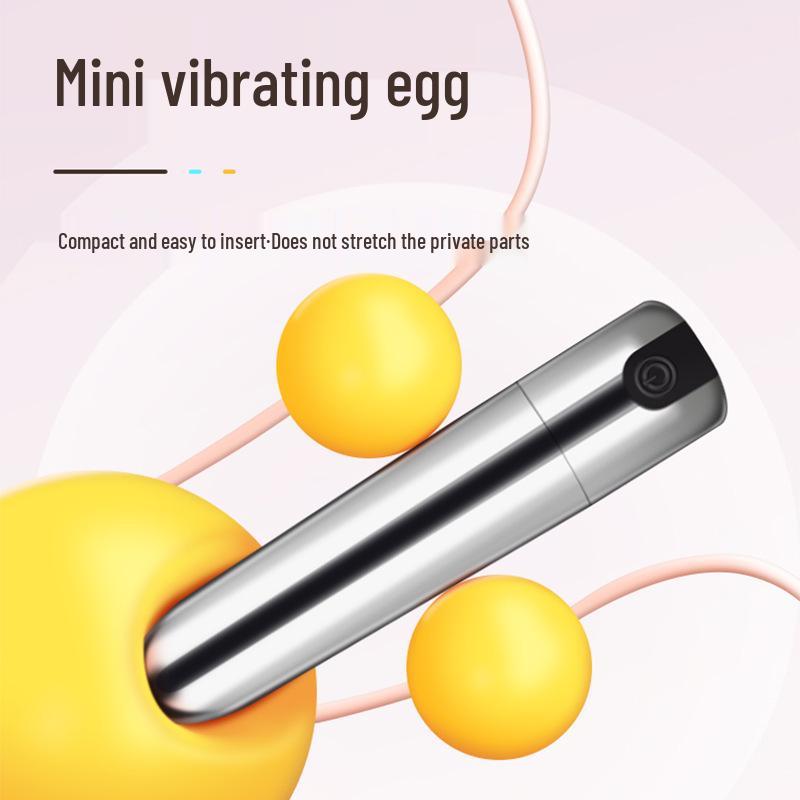 Deba Silver Mini Rechargeable Bullet Vibrator - Adult Flirtation & Massage Stick