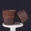 100 Stück Papier-Muffin-Förmchen Uni/Bedruckt Lebensmittelqualität Ölfest Gerollter Rand Kuchenform DIY Backzubehör Küchenbacken