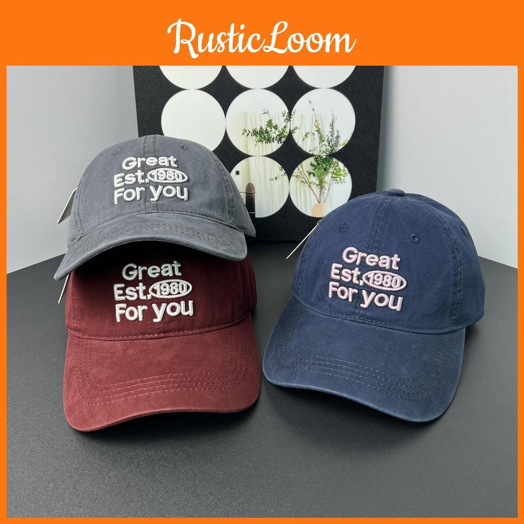 Fashion Cotton Casual Unisex Baseball Hat With Letter Embroidery For Use Outdoor