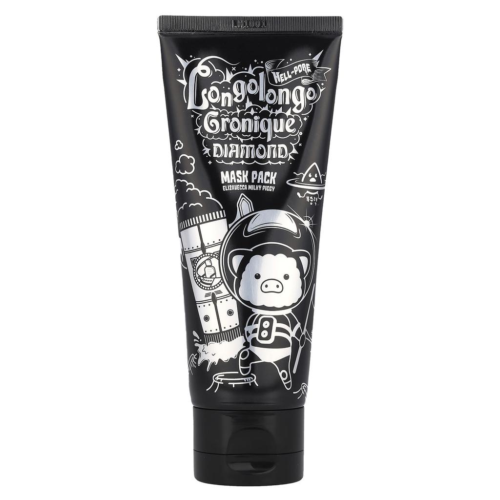 Elizavecca, Hell-Pore Longorongo Gronic Diamond Mask Pack, 100ml (3.38 fl oz)