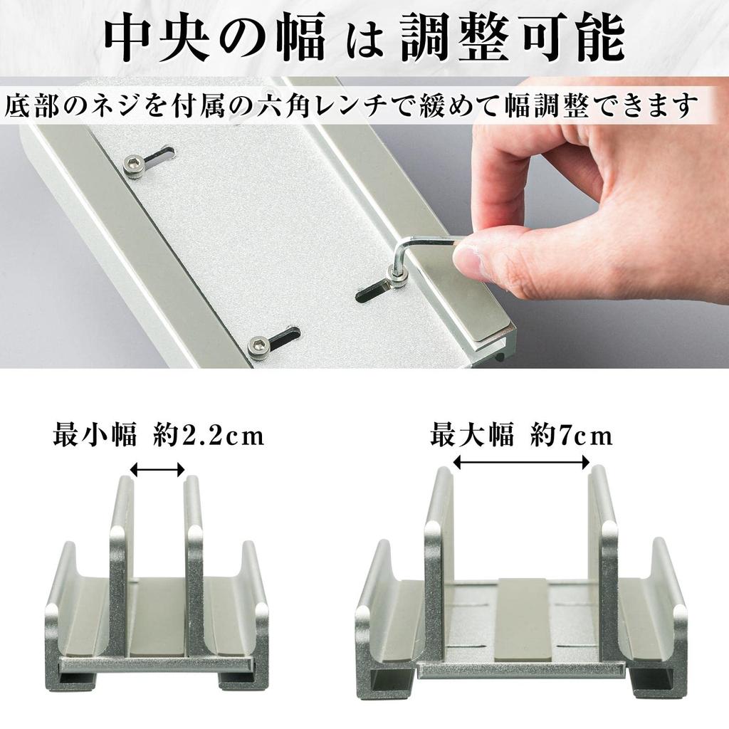 Comolife Laptop Holds 3 Aluminum Adjustable Smartphone Stand Stand, Vertical, Devices, Alloy, Width, Tablet, PC,