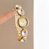 Retro Luxury Women's Watch Fashion Square Sugar Cube Zircon Bracelet Women's Quartz Wristwatch Women's Holiday Gifts for Women
