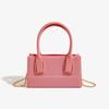 Fashion Women Shoulder Bags New Solid Color Evening Bags Chain Bag PVC Jelly Bags Leisure Handheld Bags Square Bag Crossbody Bag