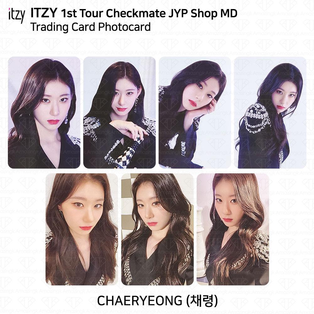 ITZY 1st Tour Checkmate Official MD Trading Card Photocard JYP SHOP KPOP K-POP