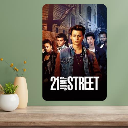 

21 Jump Street Classic TV Show Metal Poster Sign 20x30cm（7.8x11.8inch）