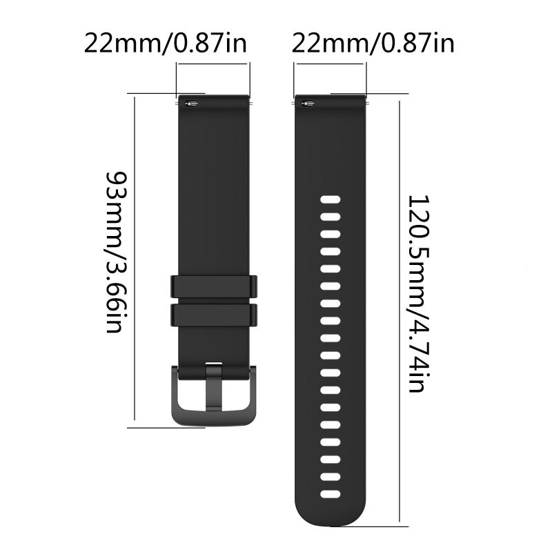 Silikon Uhrenarmband Verstellbares Uhrenband Armband Ersatz für Gait X/Grit X Pro Smartwatch