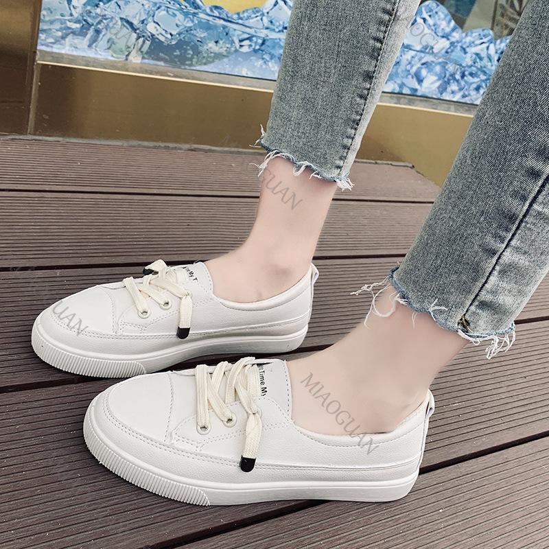 Fashion Spring Summer Fashion New Women Shoes Mesh Breathable Round Toe Shallow Mouth Casual and Comfortable Flat Walking Shoes Sneakers