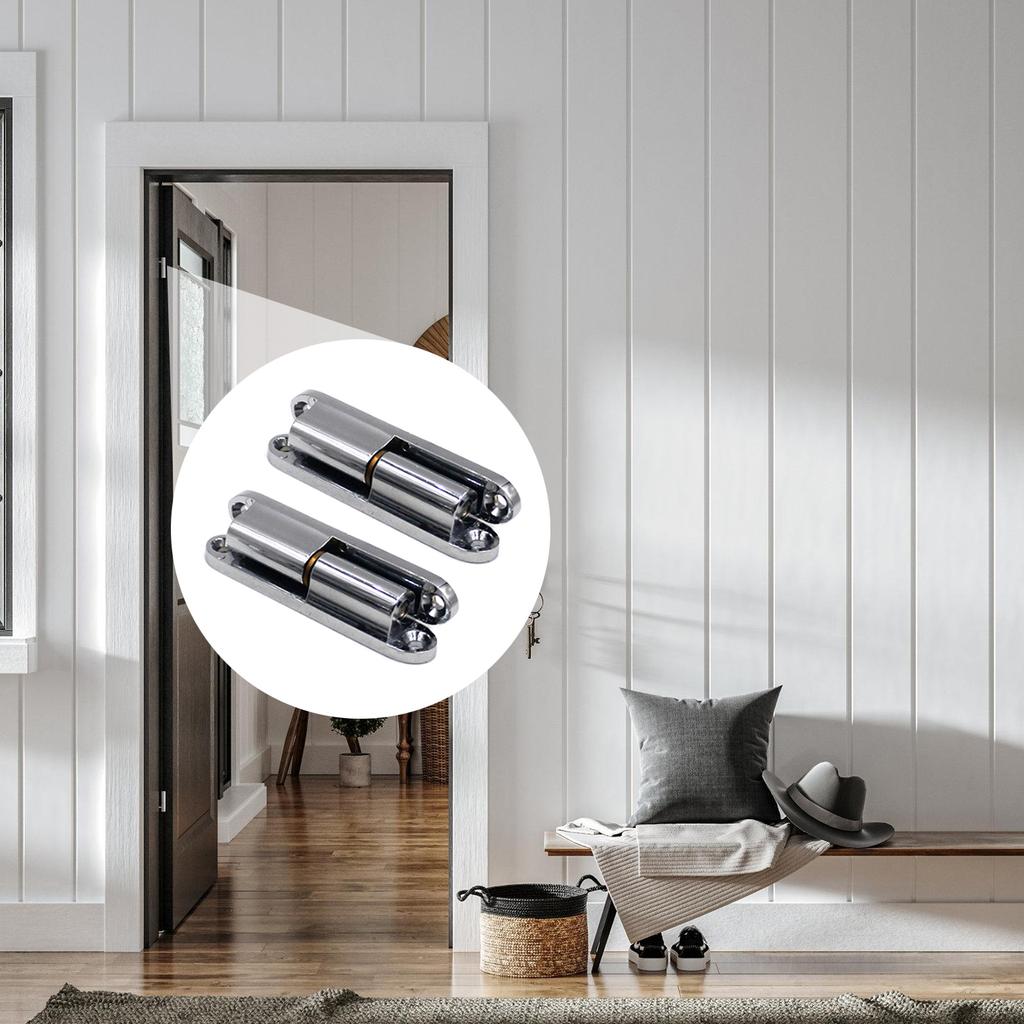2Pcs Detachable Cabinet Door Hinge Zinc Alloy Industrial Electrical Box Hinge Cupboard 180 Degrees Hinge Easy Install